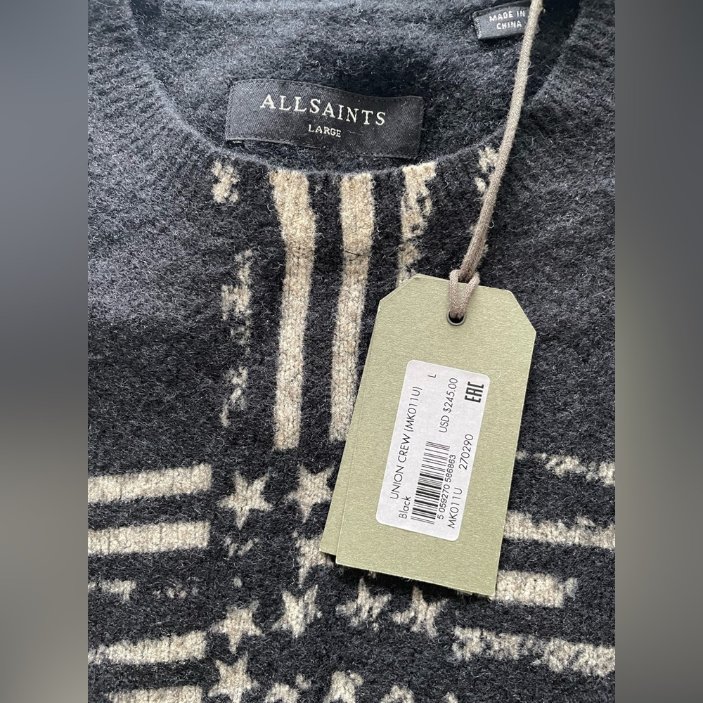 AllSaints sweater brand new with tag